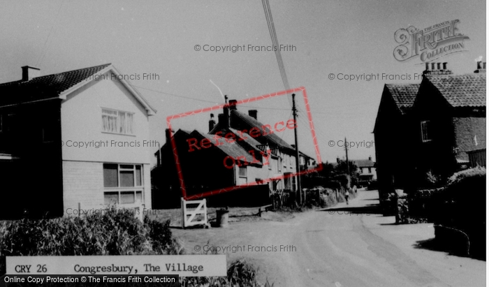 Photo of Congresbury, The Village c.1965