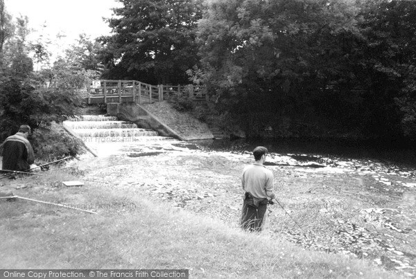 Photo of Congresbury, the Weir and Footbridge 2003