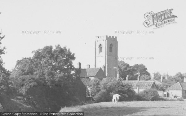 Photo of Coningsby, Church And Village c.1955