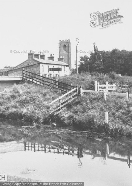 Photo of Coningsby, Church From The River c.1960