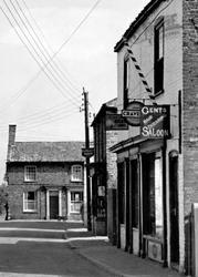 Gents Hair Dressing Saloon, Silver Street c.1955, Coningsby