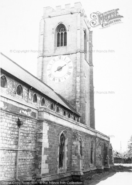 Photo of Coningsby, The Church Clock c.1965
