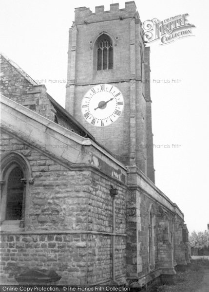 Photo of Coningsby, The Church Clock c.1965