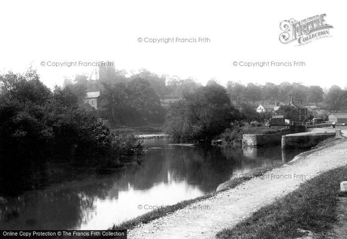 Photo of Conisbrough, The Castle From The River 1895