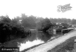 The Castle From The River 1895, Conisbrough