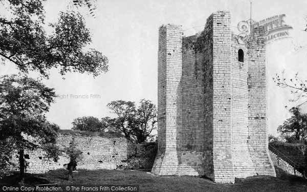 Photo of Conisbrough, The Castle Keep 1895
