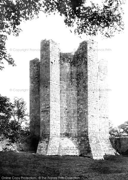 Photo of Conisbrough, The Castle Keep 1895