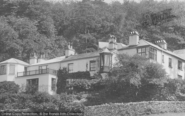 Photo of Coniston, Brantwood, Ruskin's House 1906