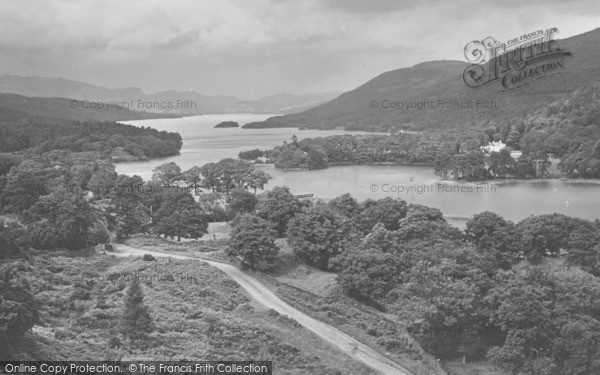 Photo of Coniston, Lake From Beacon's Crag 1929