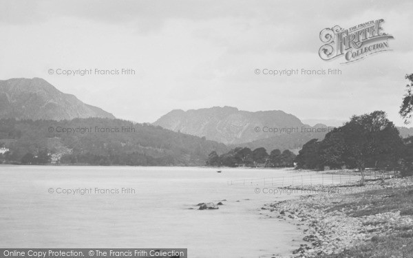 Photo of Coniston, Lake From Near Brantwood 1893