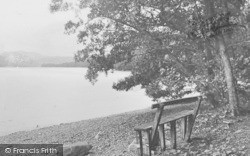 Lake, Ruskin's Seat 1929, Coniston