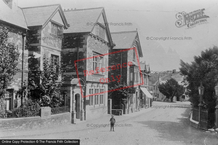 Photo of Coniston, Lancashire Bank And Fairfield Hotel 1906