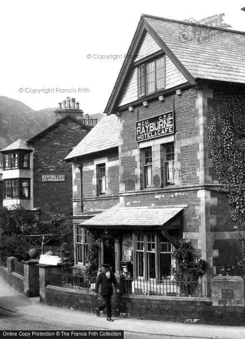 Photo of Coniston, Rayburne Hotel And Cafe 1929