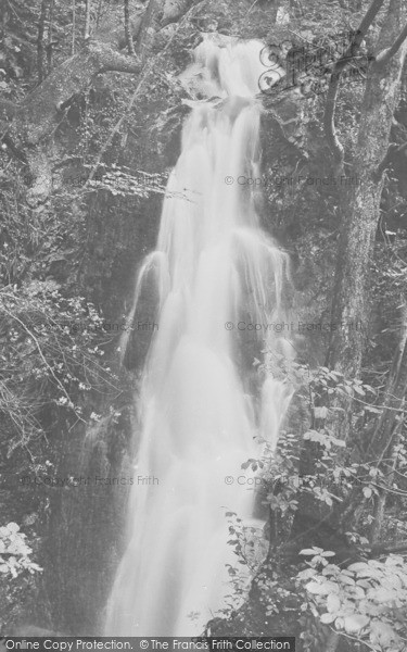 Photo of Coniston, St Mary's Glen Waterfall 1896