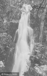 St Mary's Glen Waterfall 1896, Coniston