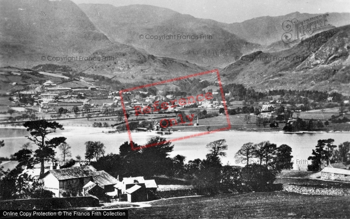 Photo of Coniston, The Lake And Old Man Of Coniston c.1910