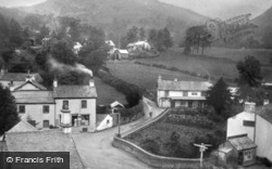 The Village And Old Man Of Coniston c.1910, Coniston