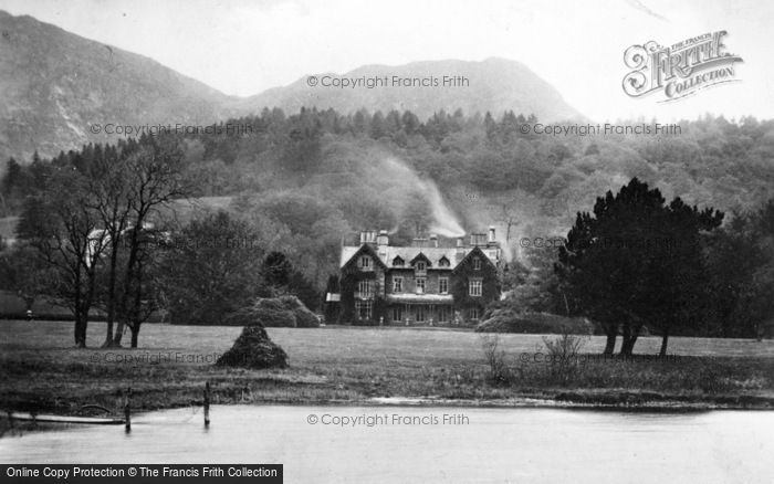Photo of Coniston, The Waterhead Hotel c.1910