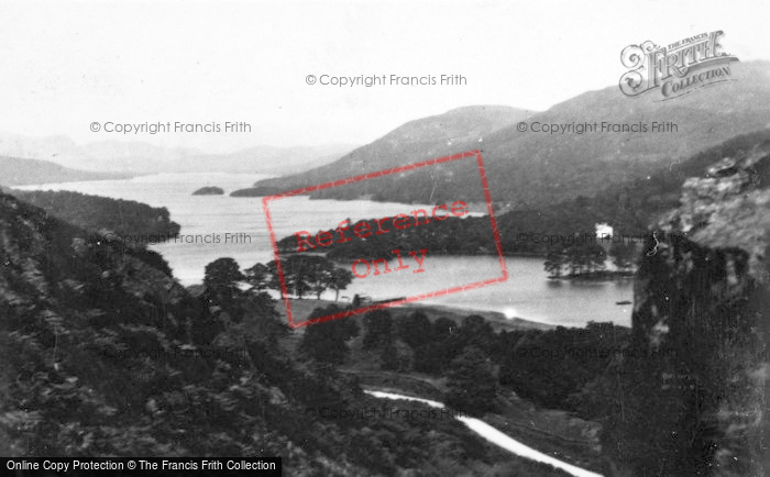Photo of Coniston, View From Lake Bank c.1920