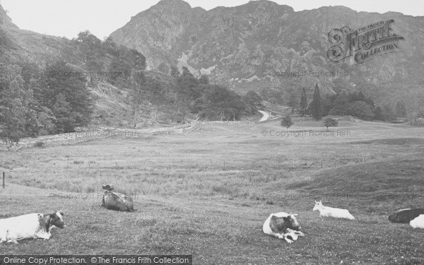 Photo of Coniston, View In Yewdale Valley 1924