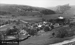 The Village And Kilnsey Crag c.1955, Conistone