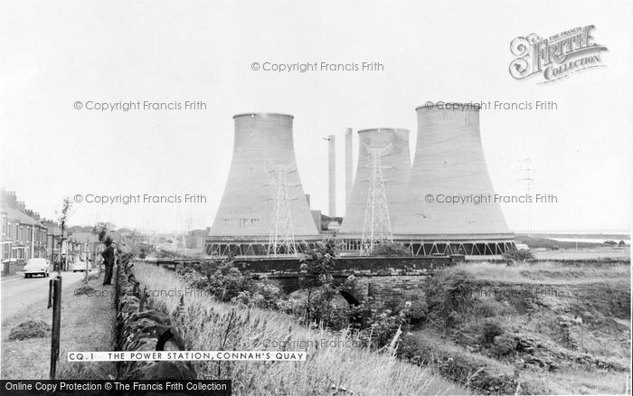 Photo of Connah's Quay, The Power Station c.1965
