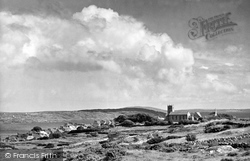 Roundstone From Urrisbeg c.1955, Connemara
