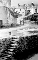 Roundstone, The Harbour Steps c.1955, Connemara