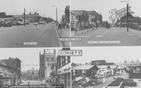 Photo of Consett, Composite c.1965