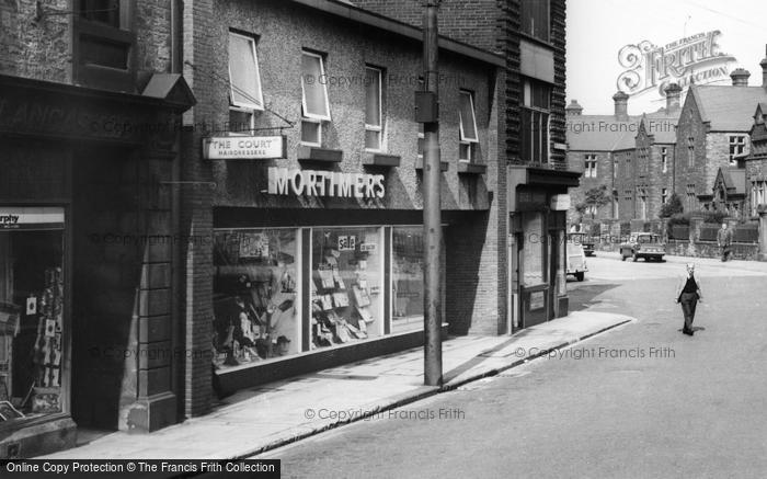 Photo of Consett, Mortimers, Middle Street c1965