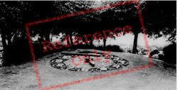 Sherburn Park, The Floral Clock c.1965, Consett