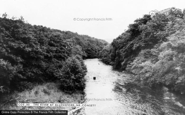 Photo of Consett, The River At Allensford c.1965