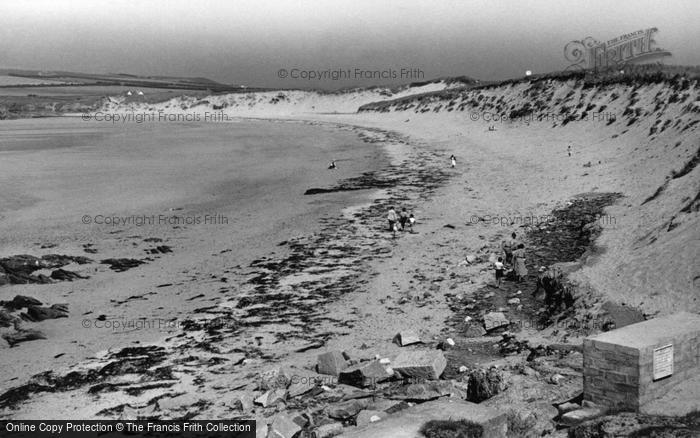Photo of Constantine Bay, c.1955