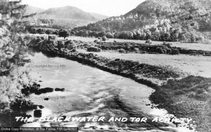 Photo of Contin, The Blackwater And Tor Achilty c.1935