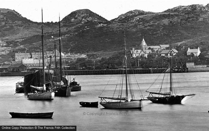 Photo of Conwy, Boats In The Estuary 1913