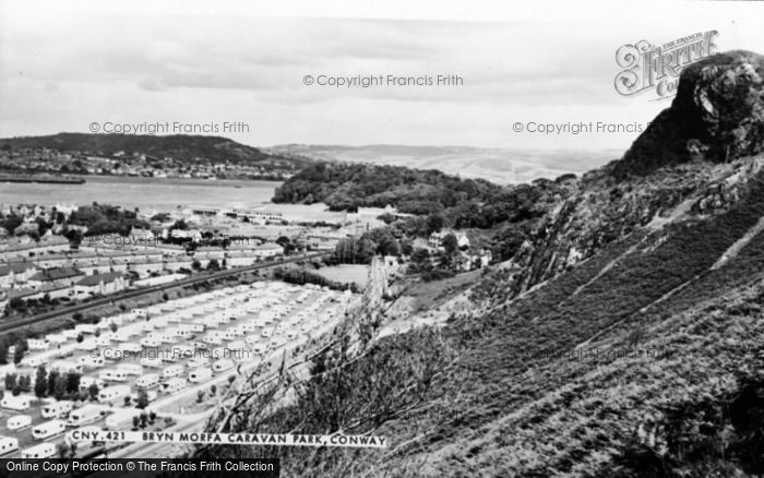 Photo of Conwy, Bryn Morfa Caravan Park c.1960