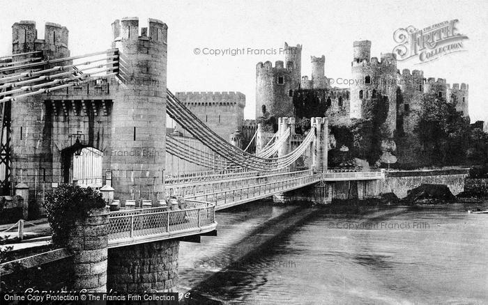 Photo of Conwy, Castle And Bridge 1906