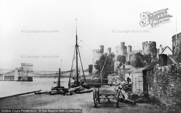 Photo of Conwy, Castle c.1865