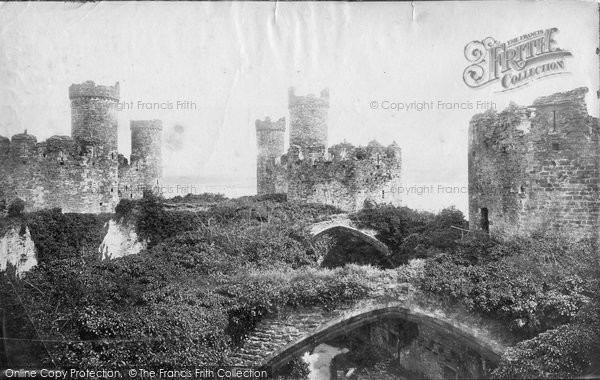 Photo of Conwy, Castle c.1875
