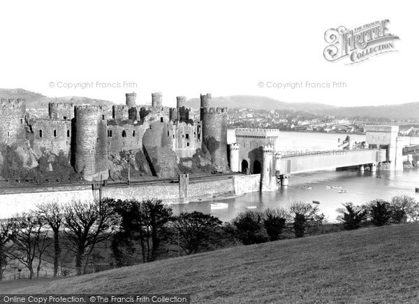 Photo of Conwy, Castle c.1955