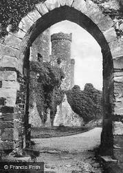 Castle, Entrance To Courtyard c.1890, Conwy