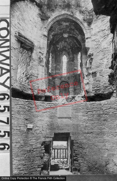 Photo of Conwy, Castle, Queen Eleanor's Chapel 1913