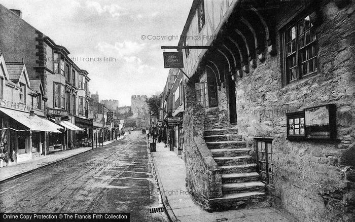Photo of Conwy, Castle Street, Aberconwy 1913
