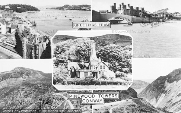 Photo of Conwy, Composite c.1960