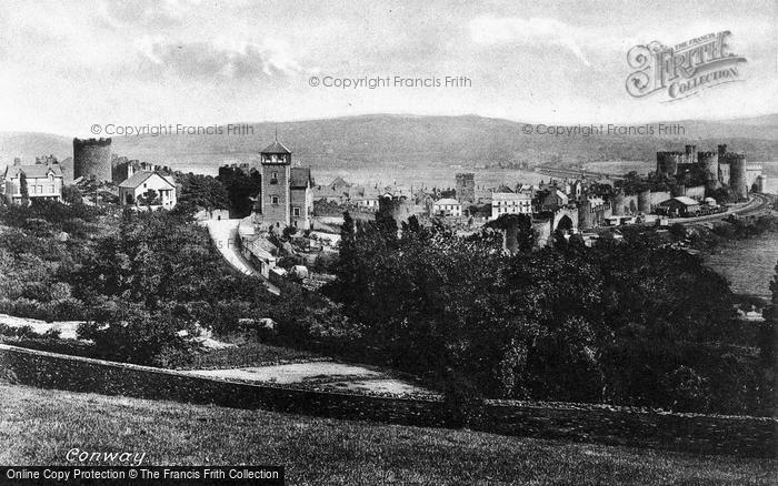 Photo of Conwy, General View 1906