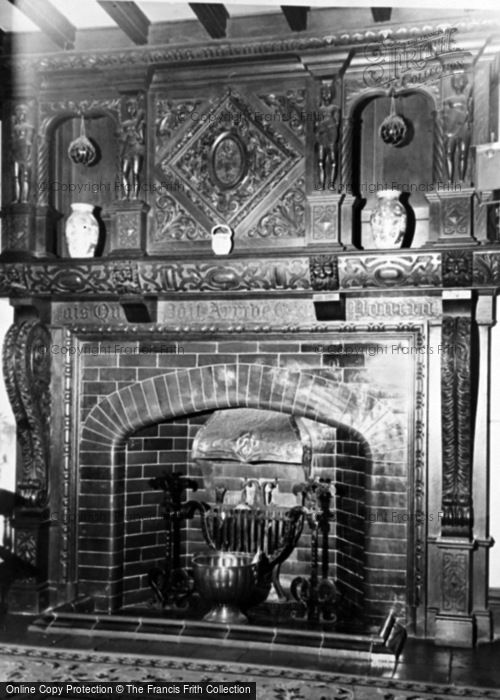 Photo of Conwy, Gorse Hill Country Club, Hall Fireplace c.1960