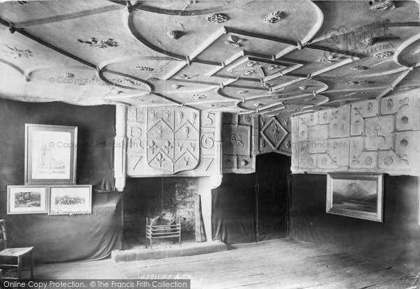 Photo of Conwy, Plas Mawr, Reception/Wynne Room 1898