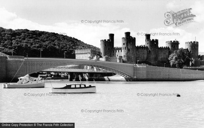 Photo of Conwy, Pont Conway And Castle c.1960