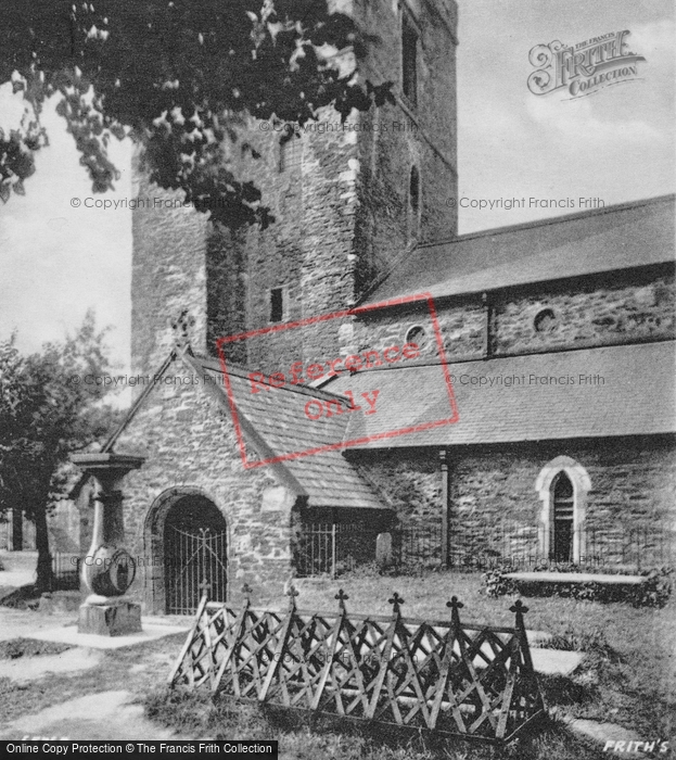 Photo of Conwy, St Mary's Church And The Grave That Inspired Wordsworth's Poem 1913