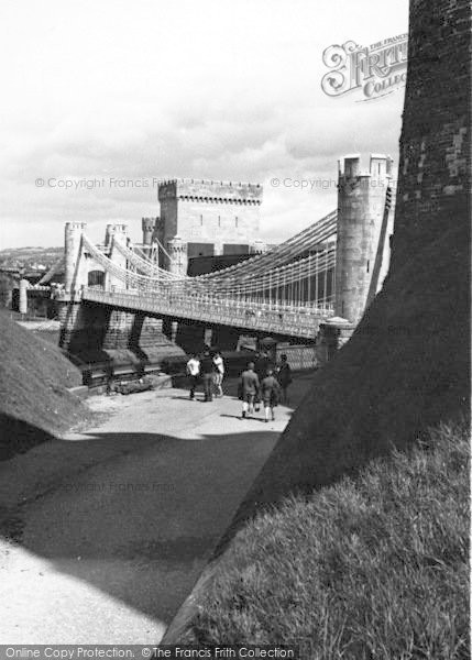 Photo of Conwy, The Bridge c.1960